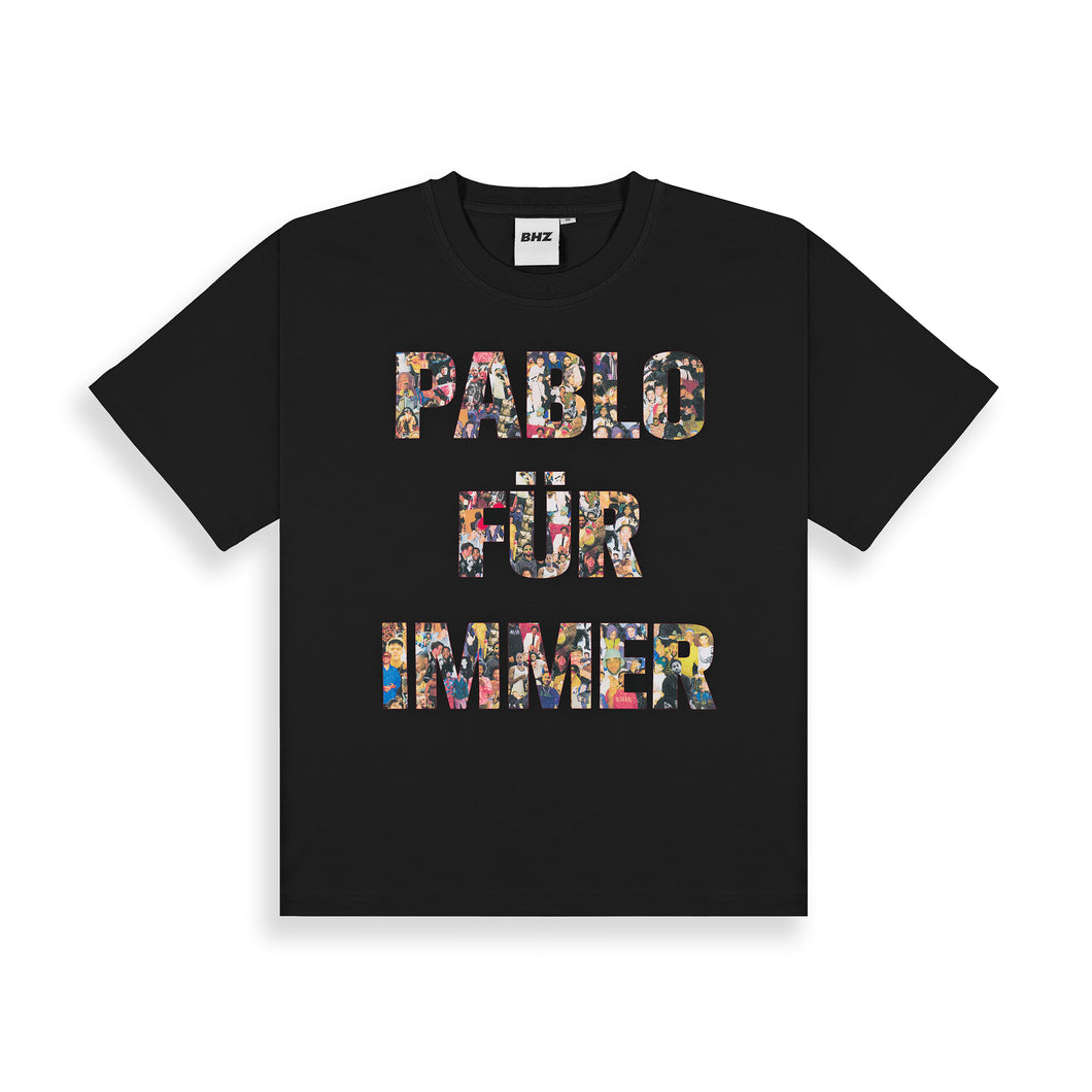 PABLO FÜR IMMER T-SHIRT SCHWARZ