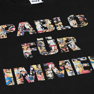 PABLO FÜR IMMER T-SHIRT SCHWARZ